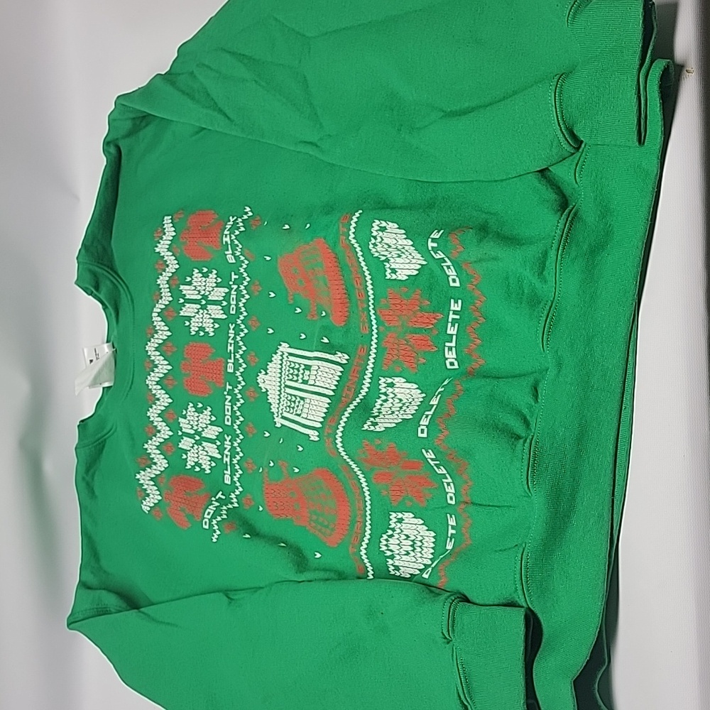 Doctor who christmas sweatshirt